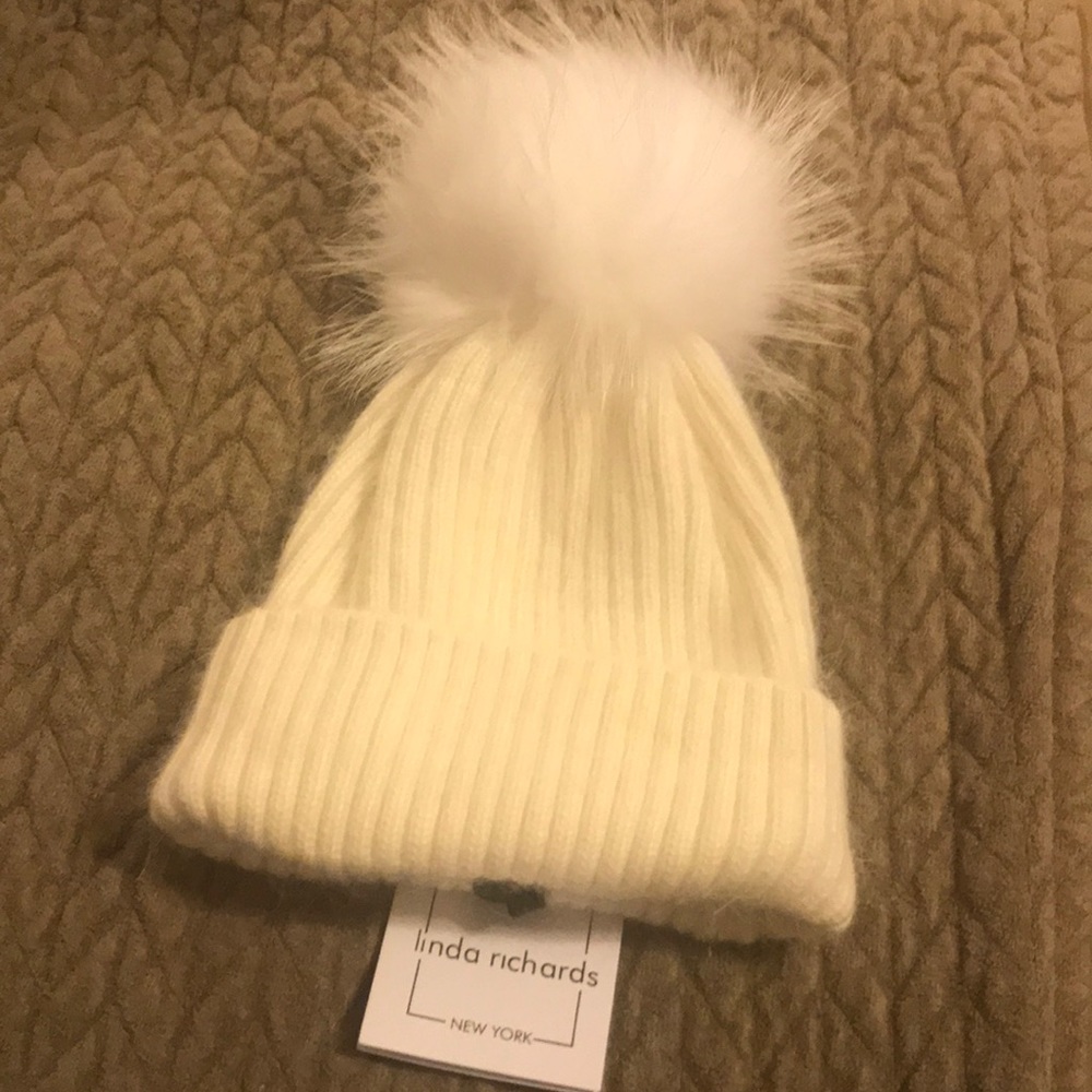 Linda Richards Fur Beanie Hat